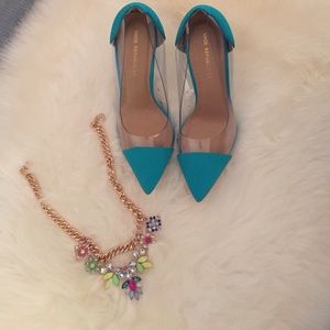 Shoe Republic LA // COLOR: turquoise// new in box!