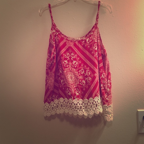 Bandana lace shirt!