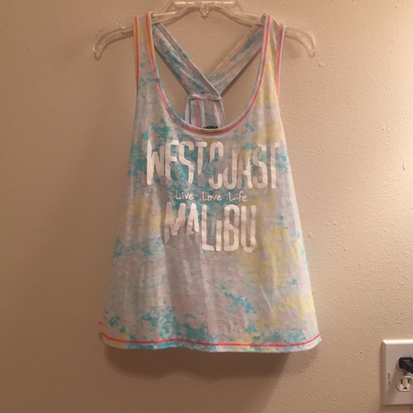 Colored tank top