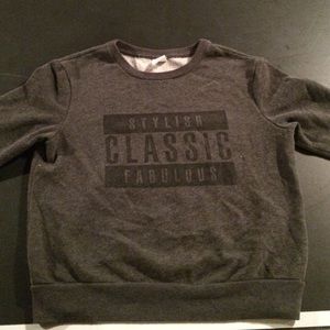 Abercrombie and Fitch graphic sweater