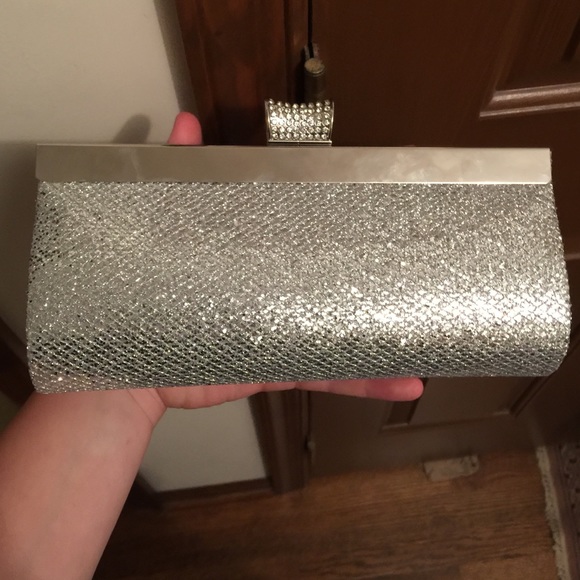 Shimmer clutch! MOVING SALE!!! Everything must go! - Picture 4 of 4
