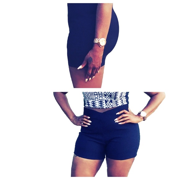 High waist shorts