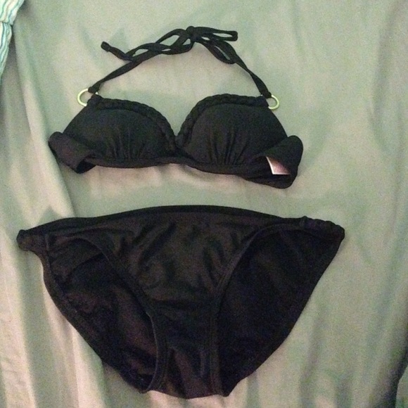 Black Push-up Bikini