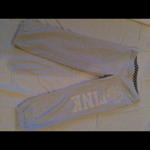 White Pink Capri sweats