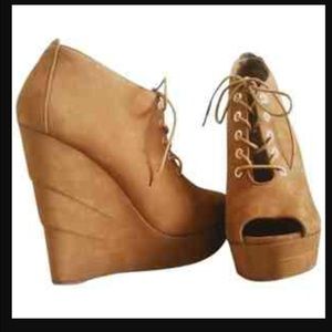DVF Diane Von Furstenberg Payton Peeptoe Bootie