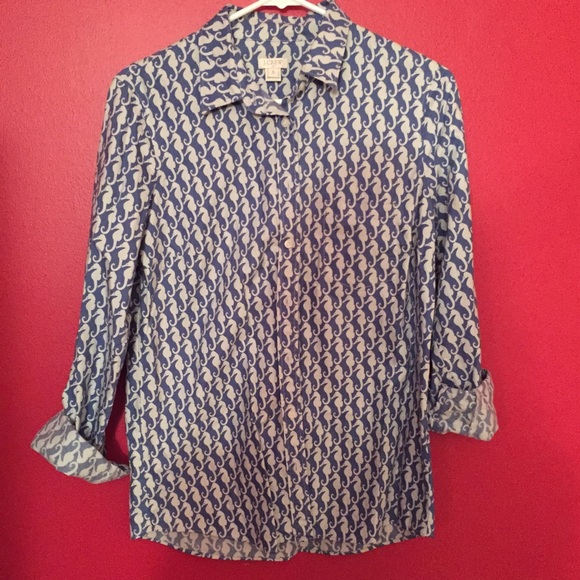 J.Crew Long Sleeve Button Down