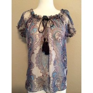 Forever 21 drawstring top size S