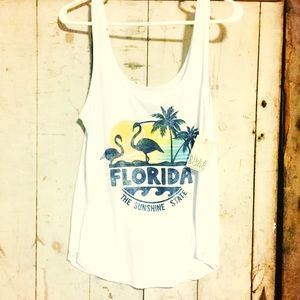 NWT billabong tank Florida sunshine state