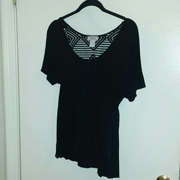 Crochet back Babydoll Kirra Top