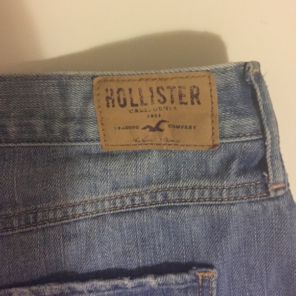 Sparkly denim Hollister shorts - Picture 3 of 3