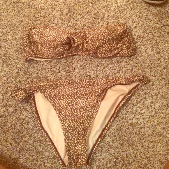 Cheetah bathing suit from old navy