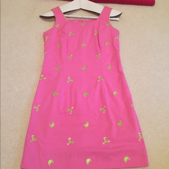 Lilly Pulitzer Sz 4 White Label Shift