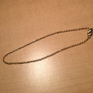 Gold bracelet and or Ankle bracelet