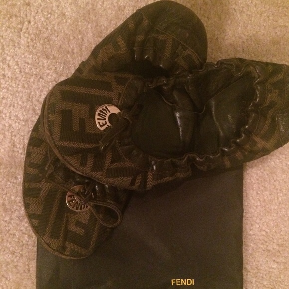Authentic FENDI Ballerina Flats.