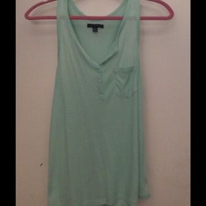 Mint tank top