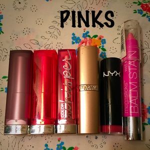 Pink Lipstick Set
