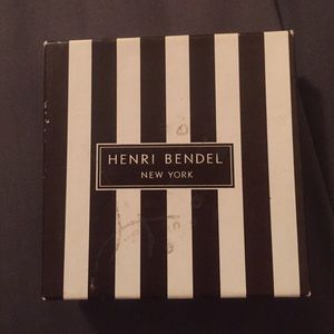 5 Henri Bendel rivet stack bangles in original box