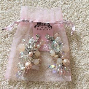 Tarina Tarantino cluster drop earrings