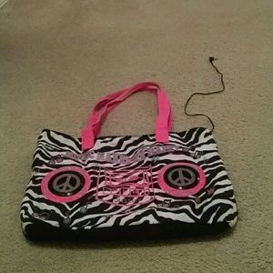 Music playing bag