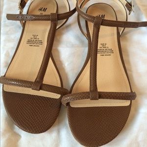 Brown sandals