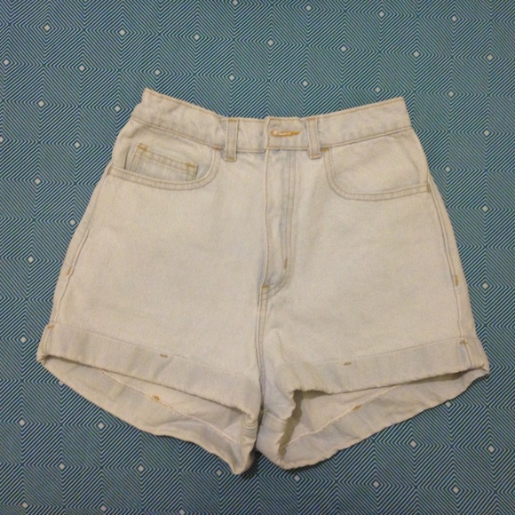 High waisted shorts