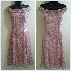 Vintage Style Lace Dress