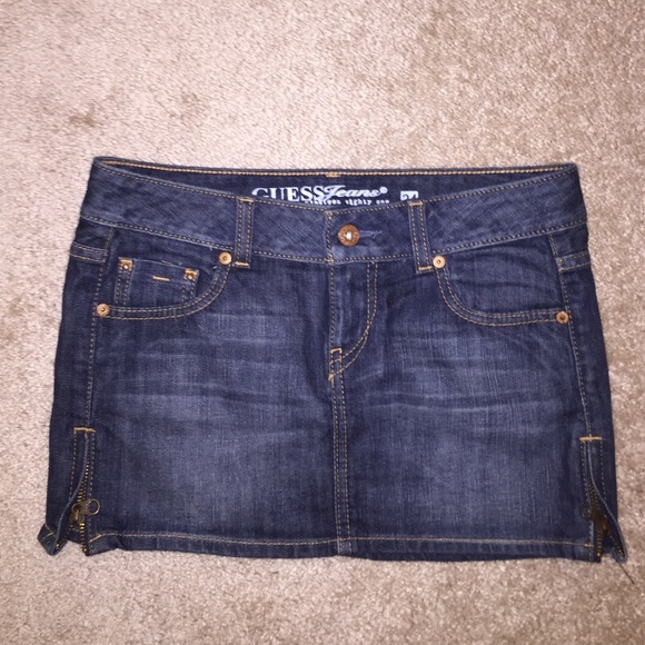 Denim Guess Mini Skirt