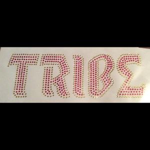 Rhinestone ACE Tribe iron on transfer!