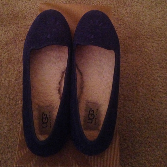 Blue suede Uggs!
