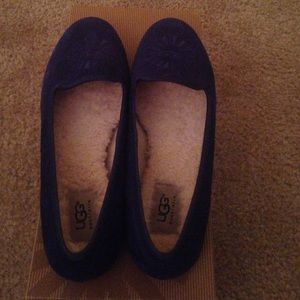 Blue suede Uggs!