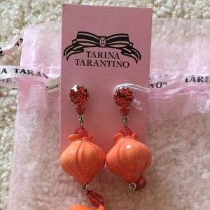 Tarina Tarantino poppy bead earrings
