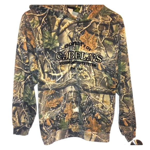 Cabelas hoodie kids XL