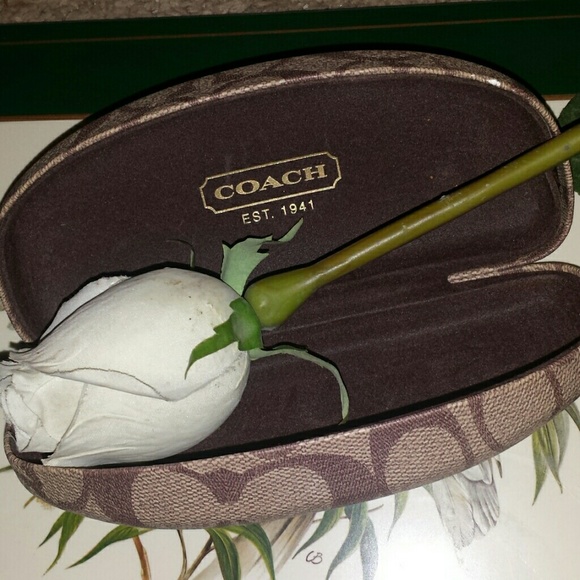 Coach eye glass case Case for sale Only Hold - Picture 2 of 2