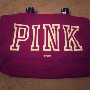 A victoria secret carryon bag (used)