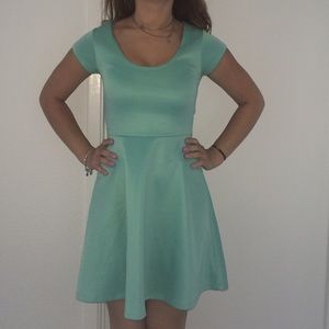 Cute teal dress