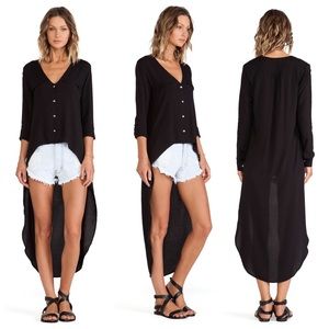 [Stillwater] BLACK Maxi Duster Kimono