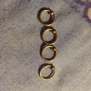 16g captive bead rings