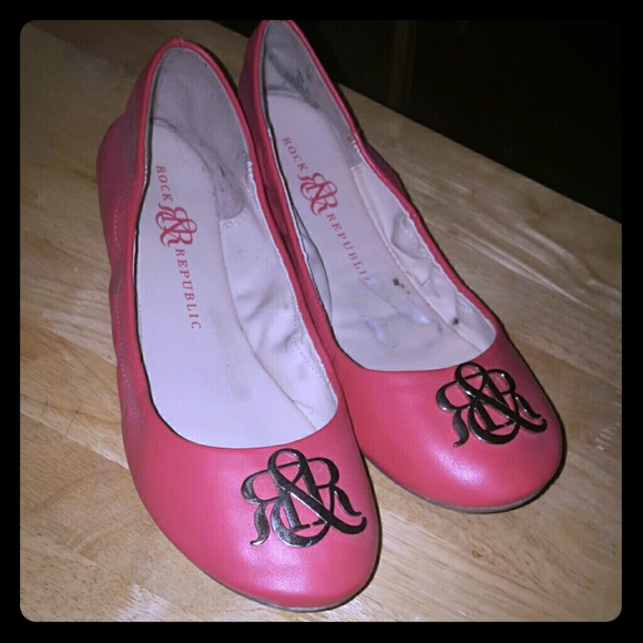 (RARE) ROCK & REPUBLIC CORAL FLATS