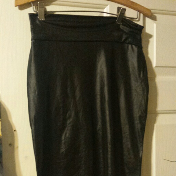 PLeather Skirt