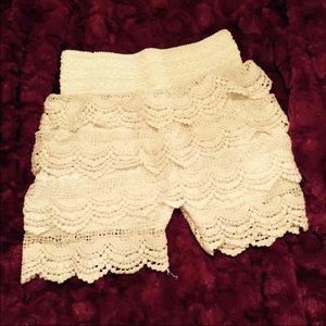 Lace shorts