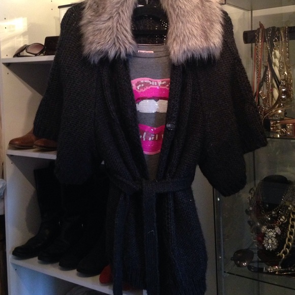 BUNDLE! Juicy Couture top and LOFT SWEATER JACKET!