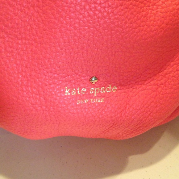 NWT KATE SPADE COBBLE HILL KATIE CORAL BAG PURSE - Picture 2 of 6