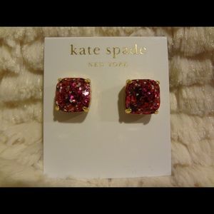 Kate spade glitter earrings