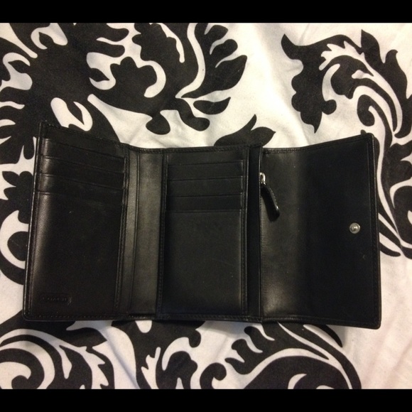 Black coach wallet - Picture 2 of 4