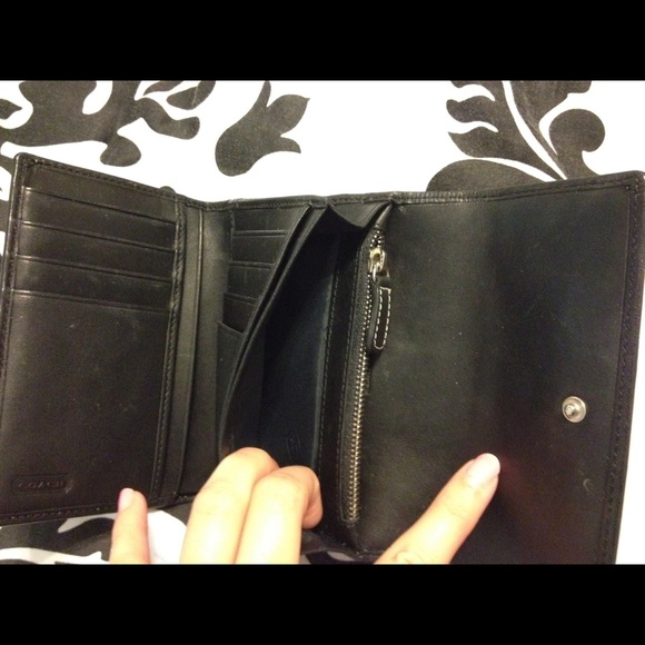 Black coach wallet - Picture 4 of 4