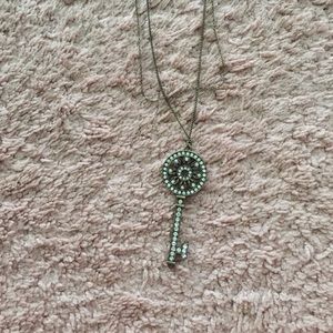 Long necklace with key
