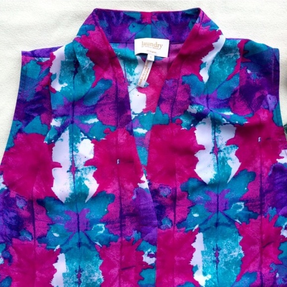 SOLD Multi-Colored Tank - Picture 2 of 4