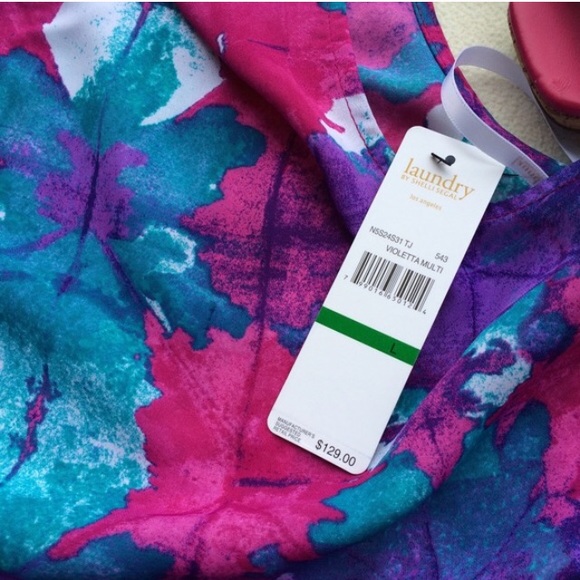 SOLD Multi-Colored Tank - Picture 4 of 4