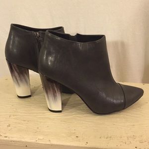 Grey Tildon Booties: Discontinued SALE
