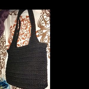 Nice knit/crochet handbag...great condition